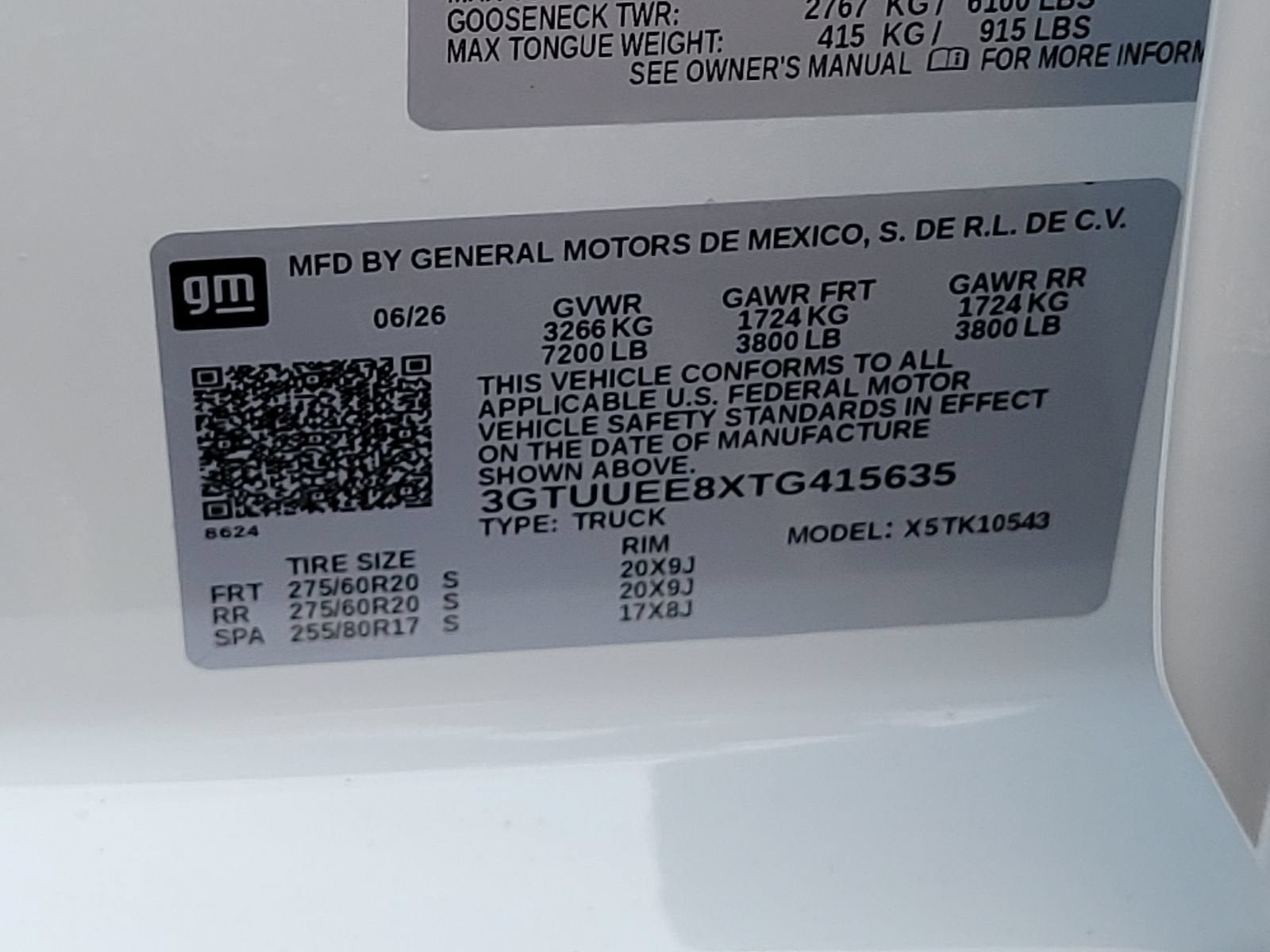2026 GMC Sierra 1500 AT4