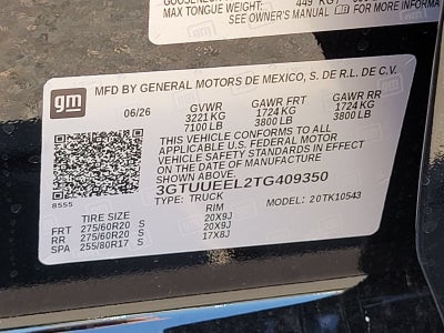 2026 GMC Sierra 1500 AT4