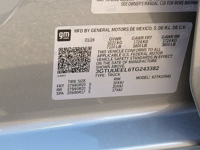 2026 GMC Sierra 1500 AT4