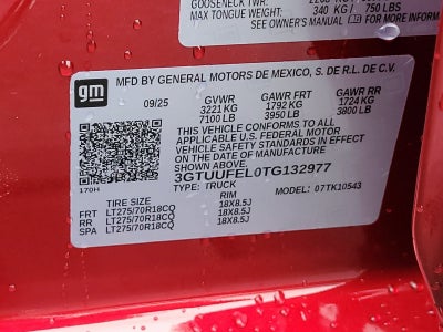 2026 GMC Sierra 1500 AT4X