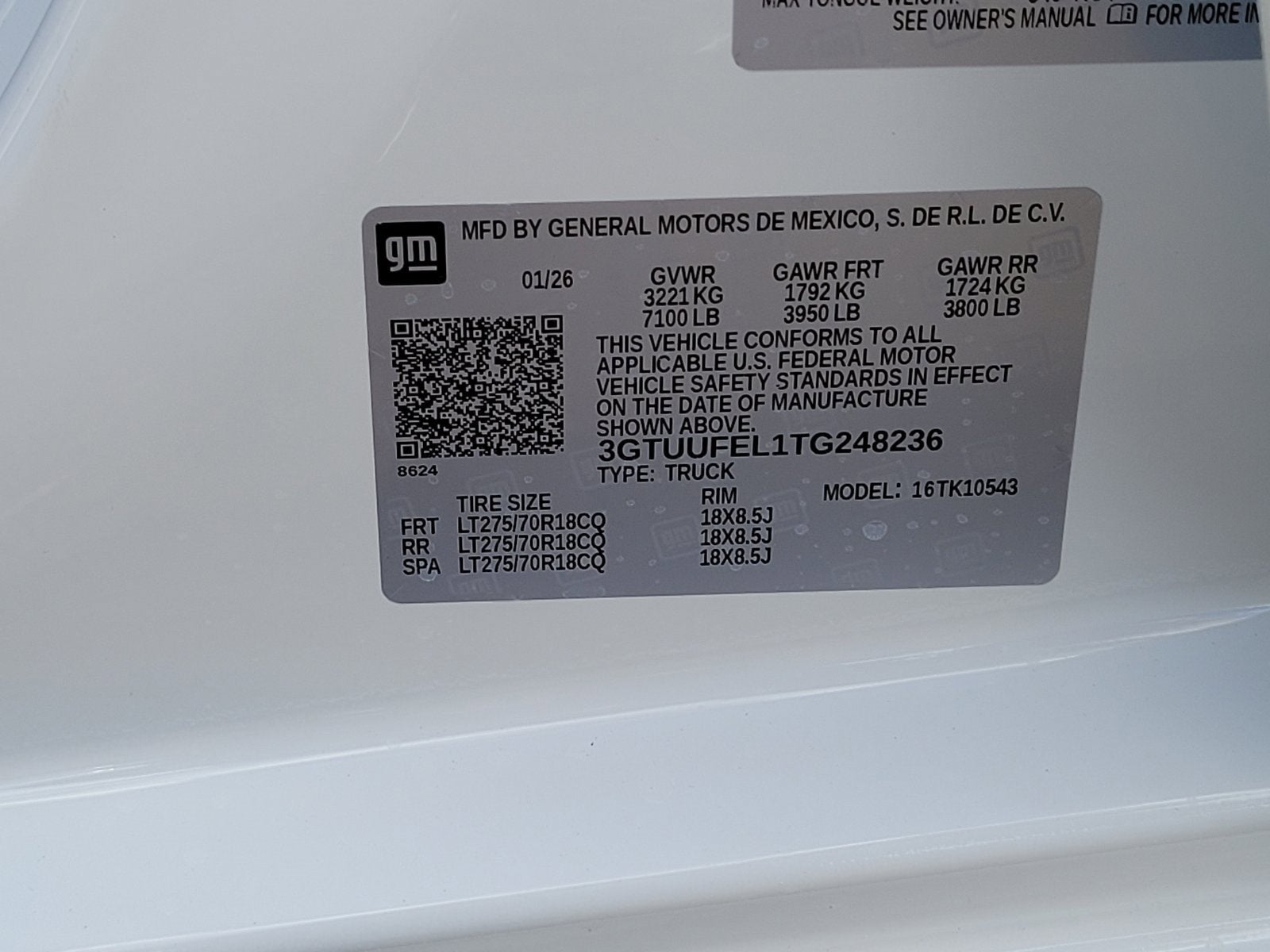 2026 GMC Sierra 1500 AT4X