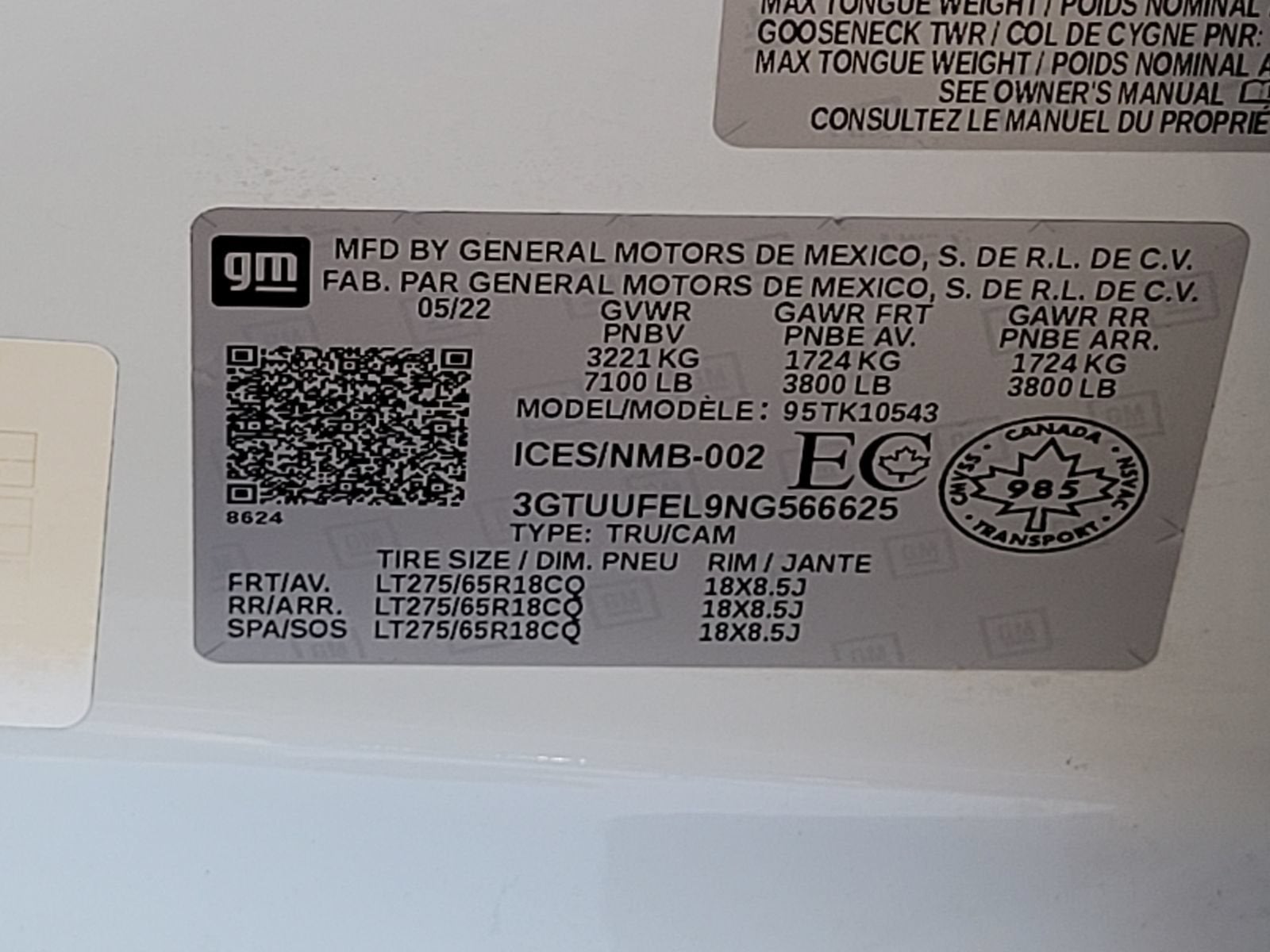 2022 GMC Sierra 1500 AT4X