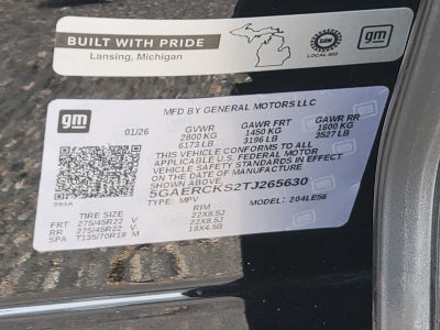 2026 Buick Enclave Avenir