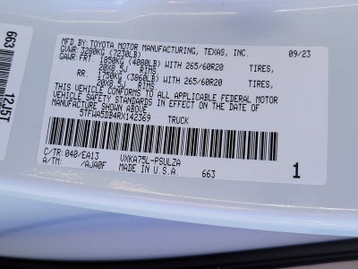 2024 Toyota Tundra 4WD Limited