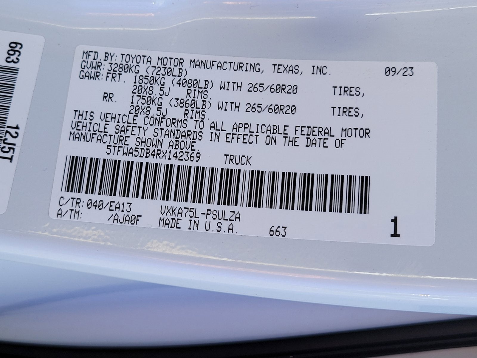 2024 Toyota Tundra 4WD Limited