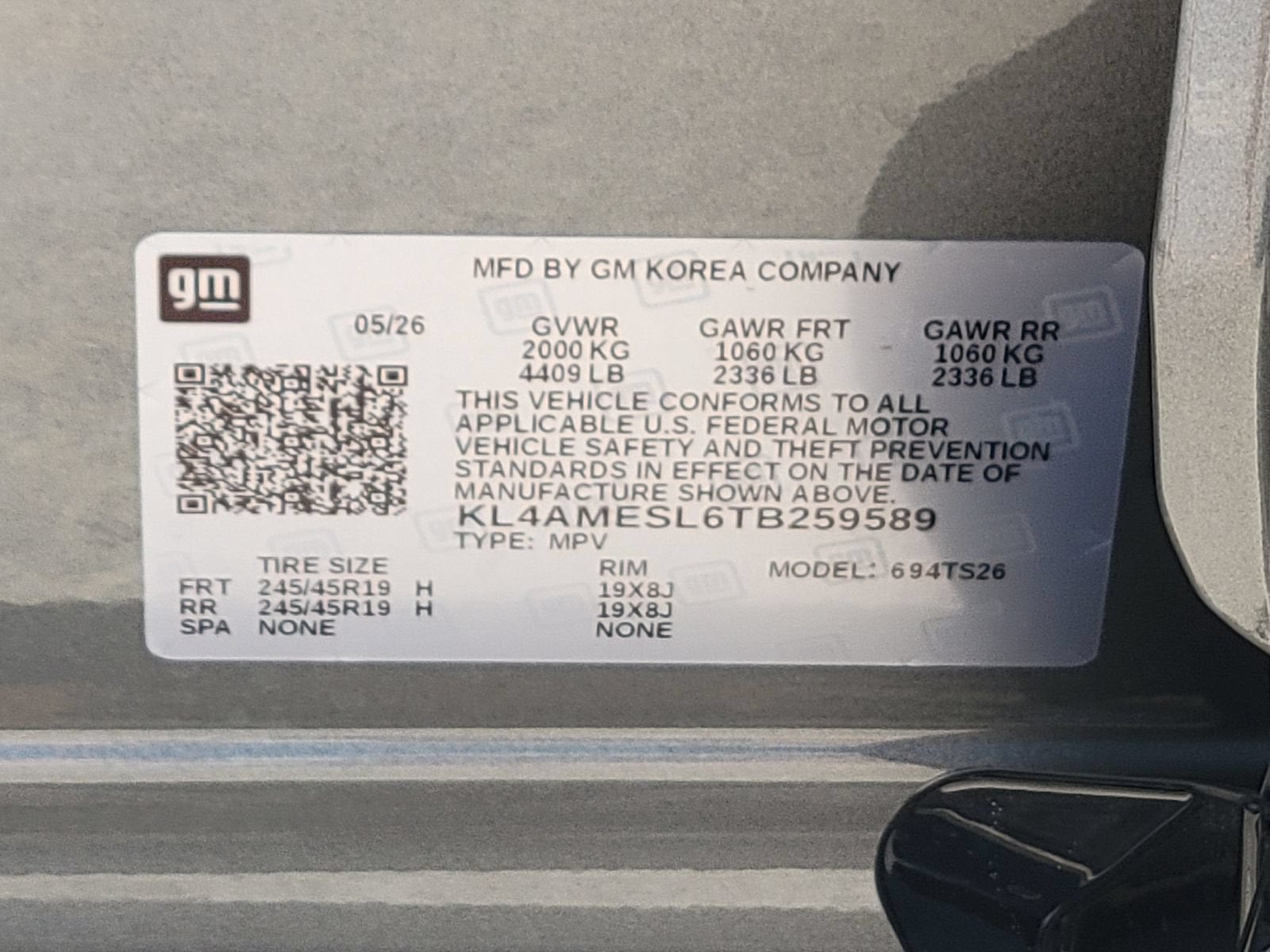 2026 Buick Encore GX Sport Touring