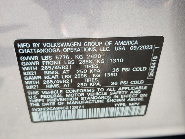 2024 Volkswagen Atlas Cross Sport 2.0T SEL Premium R-Line