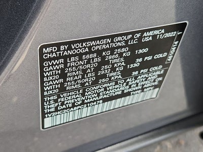 2023 Volkswagen Atlas Cross Sport 2.0T SE w/Technology
