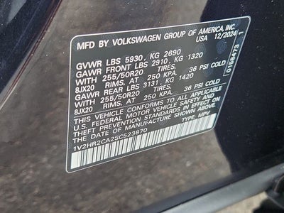 2025 Volkswagen Atlas 2.0T SE w/Technology