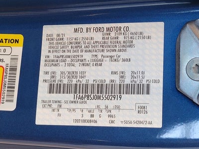 2021 Ford Mustang Shelby GT500