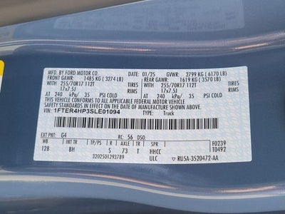 2025 Ford Ranger XLT