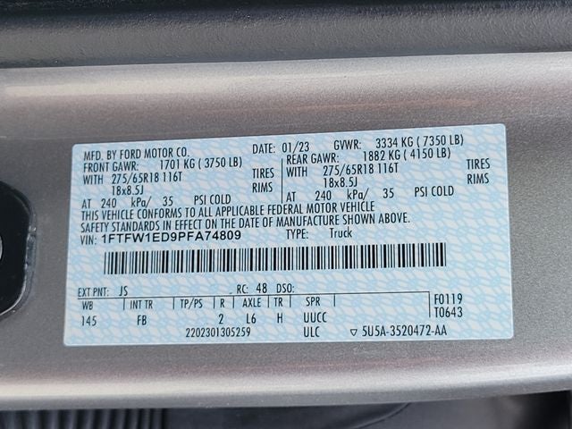 2023 Ford F-150 XLT
