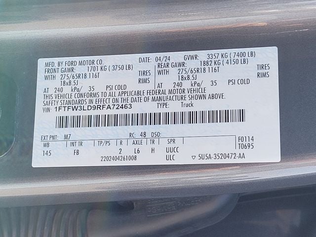 2024 Ford F-150 XLT