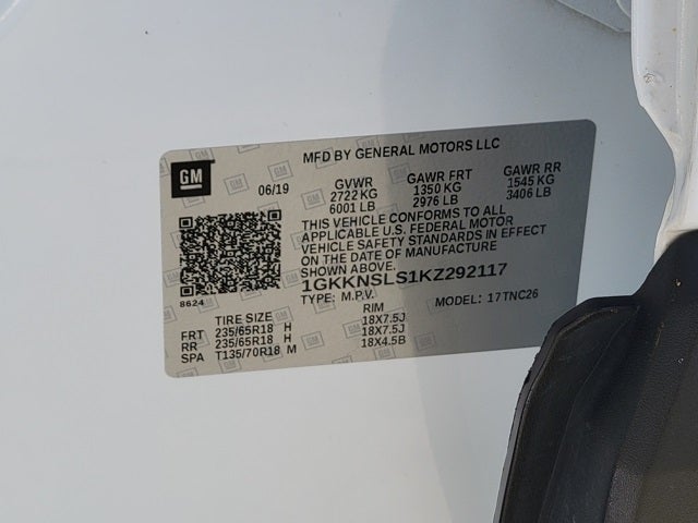 2019 GMC Acadia SLE-2