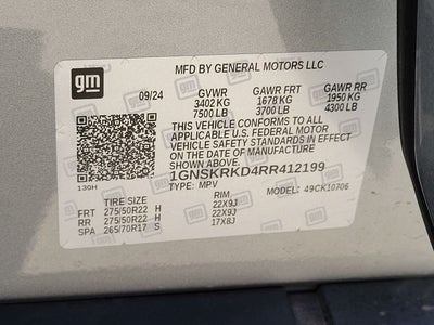 2024 Chevrolet Tahoe RST