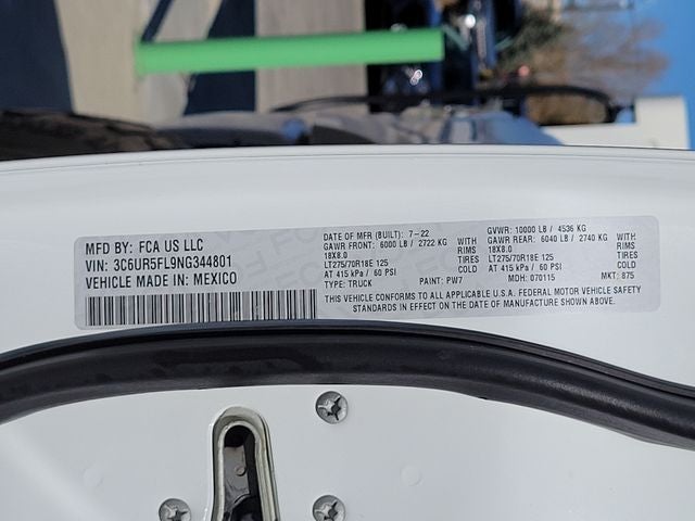 2022 RAM 2500 Laramie