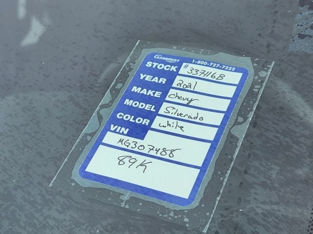 2021 Chevrolet Silverado 1500 Custom Trail Boss