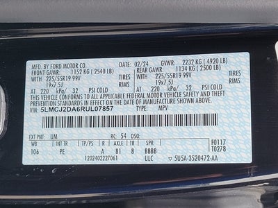 2024 Lincoln Corsair Reserve