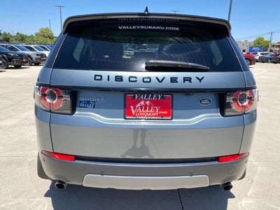 2019 Land Rover Discovery Sport SE