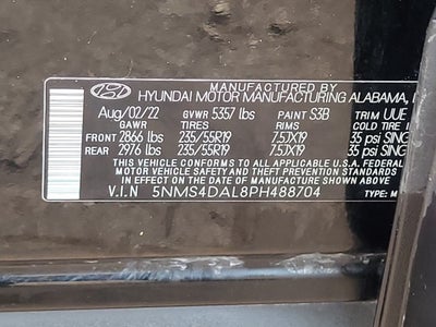 2023 Hyundai Santa Fe Limited