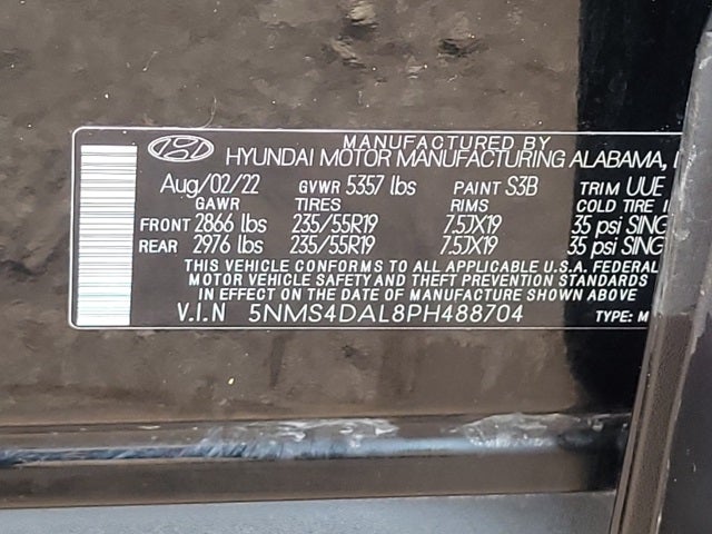 2023 Hyundai Santa Fe Limited