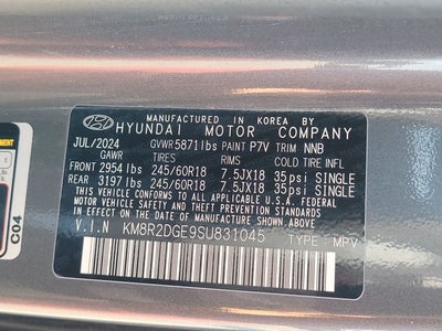 2025 Hyundai Palisade SEL