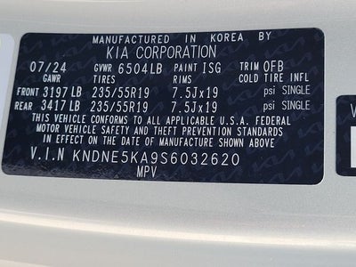 2025 Kia Carnival Hybrid SX Prestige