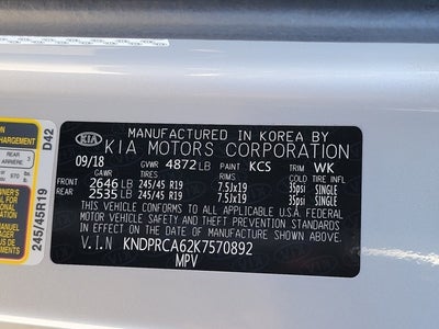 2019 Kia Sportage SX