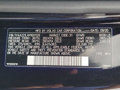2021 Volvo XC90 T6 Inscription