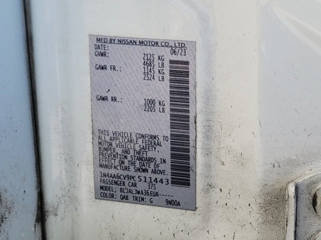 2023 Nissan Maxima SV