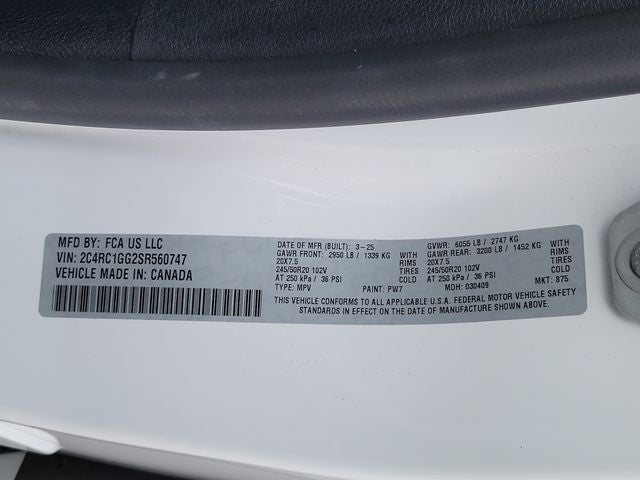 2025 Chrysler Pacifica Limited