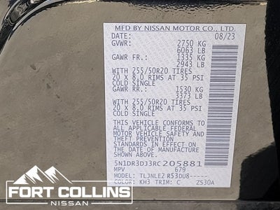 2024 Nissan Pathfinder Platinum