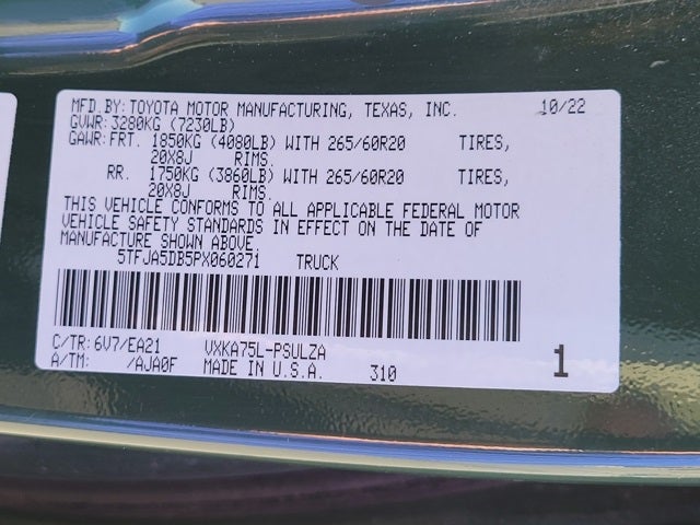 2023 Toyota Tundra Limited