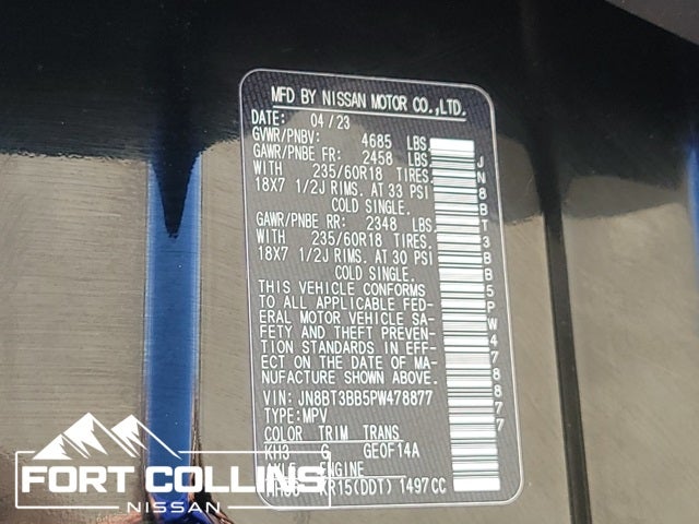 2023 Nissan Rogue SV